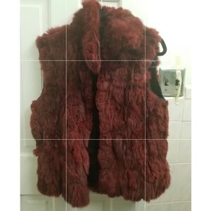 Real Rabbit Fur Vest